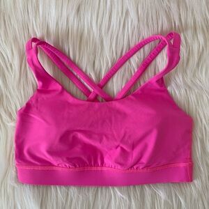 Lululemon Energy Bra Dark Prism Pink Size 6 *RARE